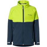 Vaude - Kids Qimsa - Softshelljack - Blauw - Winddicht