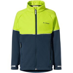 Vaude - Kids Qimsa - Softshelljack - Blauw - Winddicht
