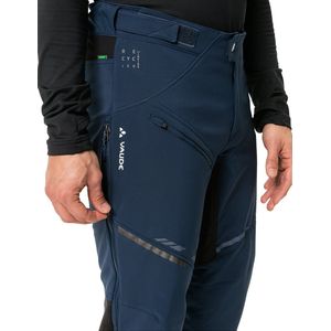 Vaude - Bike Virt Softshell - Broek - Blauw - Softshellmateriaal - Ademend