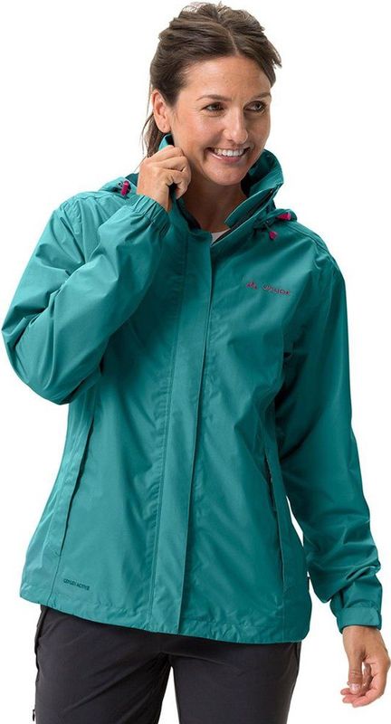 VAUDE Jas Dames Escape Light - Wave - Ademend en Waterdicht
