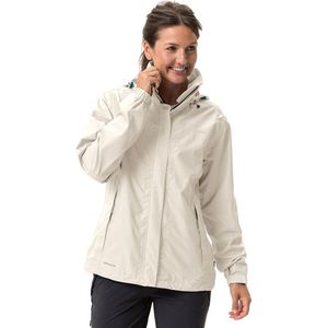 VAUDE Damen-Outdoorjacke ""Escape Light Jacket"" mit separatem Kragen, ecru, Gr. 38