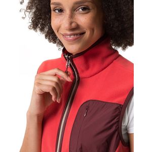 VAUDE - Rosemoor - Fleece Vest - Roze - 100% Gerecycled Polyester
