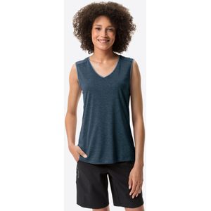 Vaude - Essential - Mouwloos T-shirt - Zwart - Sneldrogend, Onderhoudsarm, Gerecycled Polyester