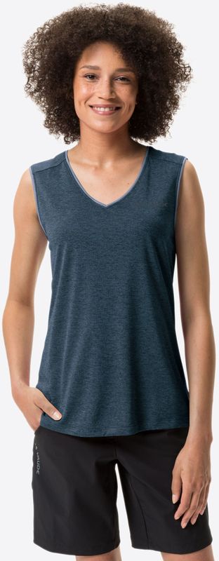 VAUDE - Functioneel Shirt - Zwart - 100% Gerecycled Polyester