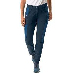 Vaude Elope Slim Fit Een Broek Blauw 36 / Regular Vrouw