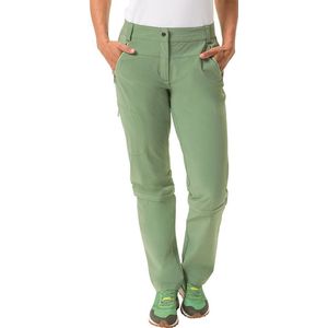 Vaude Farley Stretch Capri T-zip Iii Broek Groen 42 / Short Vrouw