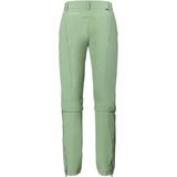Vaude Farley Stretch Capri T-zip Iii Een Broek Groen 40 / Regular Vrouw