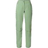 Vaude Farley Stretch Capri T-zip Iii Een Broek Groen 40 / Regular Vrouw