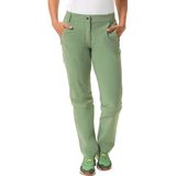 Vaude Farley Stretch Capri T-zip Iii Een Broek Groen 40 / Regular Vrouw