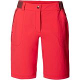 Vaude - Farley Stretch II - Korte Broek - Rood - Sneldrogend, Stretchmateriaal, 2 Zijzakken