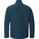 VAUDE - Hurricane Jacket Iv - Dark Sea/Yellow - Softshelljas - Klassiek