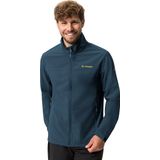 VAUDE - Hurricane Jacket Iv - Dark Sea/Yellow - Softshelljas - Klassiek