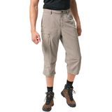 VAUDE - Farley Capri Pants - Driekwartbroek - Groen - Sneldrogend - UV-bescherming