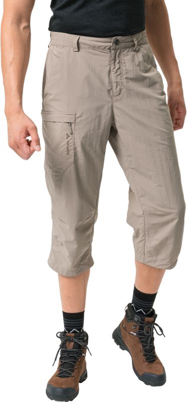 VAUDE - Farley Capri Pants - Driekwartbroek - Groen - Sneldrogend - UV-bescherming