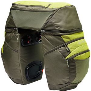 vaude karakorum pro khaki drievoudige fietstas