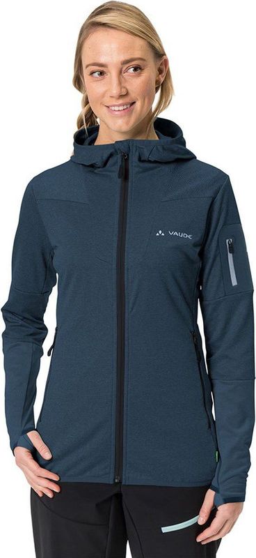 Vaude - Monviso II - Fleecejack - Dames - Met Kap