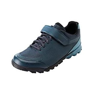 VAUDE Unisex AM Downieville Low Mountainbiking-schoen, Blue Gray/Dark Sea, 40 EU