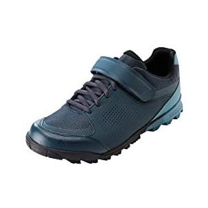 VAUDE Unisex AM Downieville Low Mountainbiking-schoen, Blue Gray/Dark Sea, 41 EU