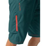 Vaude Ledro MTB fietsbroek kort groen heren