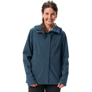 Vaude - Yaras V - Dames Regenjas - Blauw - Waterdicht - Winddicht