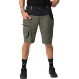 VAUDE - Qimsa - Shorts - Zwart - Stretchinzetstukken, 1 Zijvak met Ritssluiting