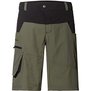 VAUDE Qimsa - Korte Broek - Zwart - Materiaal - Fietsbroek
