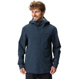 Vaude - Yaras Rain Jacket II - Fietsjack - Blauw - Waterdicht - Winddicht - Capuchon