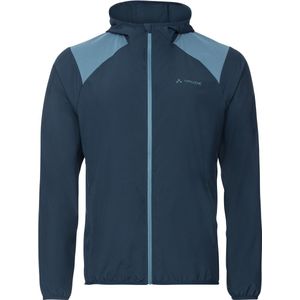 VAUDE - Qimsa Air - Windjack - Blauw - 100% Gerecycled Materiaal, Ultralicht, Ademend, Water- en Vuilwerend