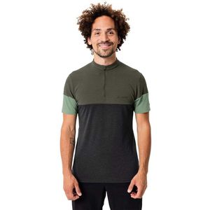 VAUDE Altissimo - T-shirt - Zwart - Functioneel - Korte Ritssluiting