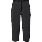 VAUDE Yaras 3/4 Broek Dames, zwart