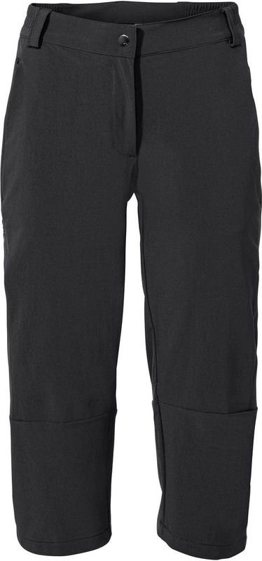 VAUDE Yaras 3/4 Broek Dames, zwart