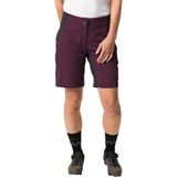 VAUDE - Women's Qimsa Shorty - Fietsshorts - Zwart - Stretchmateriaal - 1 Zijvak