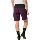 VAUDE - Women's Qimsa Shorty - Fietsshorts - Zwart - Stretchmateriaal - 1 Zijvak