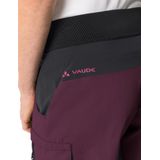 VAUDE - Women's Qimsa Shorty - Fietsshorts - Zwart - Stretchmateriaal - 1 Zijvak