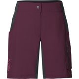 VAUDE - Women's Qimsa Shorty - Fietsshorts - Zwart - Stretchmateriaal - 1 Zijvak