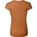 Vaude Tekoa Wool T-shirt Met Korte Mouwen Bruin Vrouw
