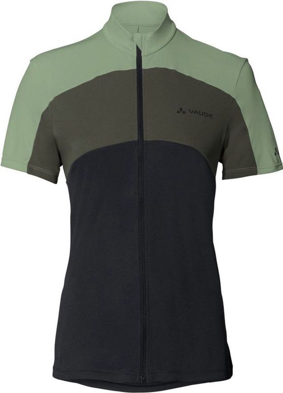 Vaude - Matera FZ Tricot - Fietsshirt - Groen - Korte Mouwen