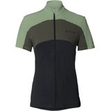 Vaude Matera FZ Tricot fietsshirt korte mouwen groen dames