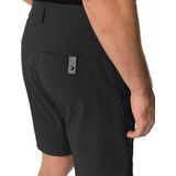 Vaude - Bike Cyclist - Korte Broek - Zwart - Hoog Elastisch, Reflecterende Elementen, Gerecycled Polyester