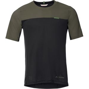 Vaude Bike Kuro Ii T-shirt Met Korte Mouwen Groen Zwart M Man