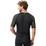 Vaude Bike Kuro Ii T-shirt Met Korte Mouwen Groen Zwart M Man