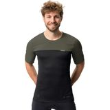 Vaude Bike Kuro Ii T-shirt Met Korte Mouwen Groen Zwart M Man