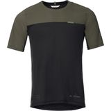 Vaude Bike Kuro Ii T-shirt Met Korte Mouwen Groen Zwart M Man