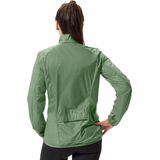 VAUDE - Windjack - Dames - Groen - 100% Gerecycled Polyamide