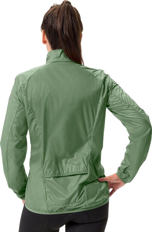 VAUDE - Windjack - Dames - Groen - 100% Gerecycled Polyamide