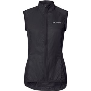 VAUDE - Racefietsvest - Dames - Windbeschermend - Waterafstotend - Zwart