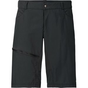 VAUDE - Tamaro Shorts II - Fietsbroek - Zwart - Ademend en Sneldrogend met Uitneembare Binnenbroek