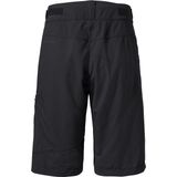 VAUDE - Tamaro Shorts II - Fietsbroek - Zwart - Ademend en Sneldrogend, Inclusief Binnenbroek met Zeem