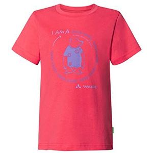 VAUDE Kids Lezza T-shirt voor kinderen, uniseks, Glanzend roze/paars