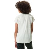 Vaude - Yaras SL Shirt II - Fietsshirt - Wit - Stretch, 86% Polyamide, 14% Elastaan